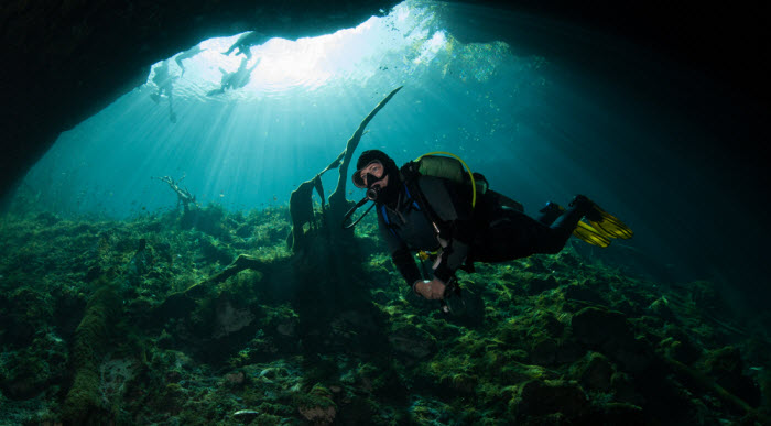 Cancun Cenote Scuba Diving