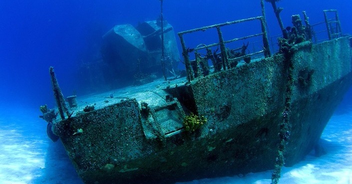 Cancun Wreck 2TK Dive